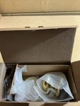 Schlage F94-GEO Georgian One-sided Dummy Interior Pack Exterior Brass. Fixed Price $29.99.