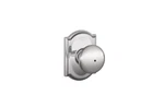 Schlage F40 625 Camelot Collection Plymouth Privacy Knob, Bright Chrome. Fixed Price $35.00.