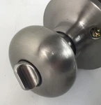 Master Lock BC00315/T6P Residential Ball Knob Set Biscuit Privacy- Satin Nickel. Fixed Price $14.95.