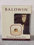 Baldwin Premium Dummy Trim Wave Lever Polished Brass Right Handed 95445.030.RDM. Fixed Price $29.97.