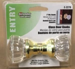 New Glass Door Knobs Defender Security E2328 Chrome. Fixed Price $7.50.