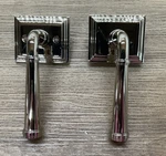 Emtek 8161MERHUS14 Merrimack Door Lever Handle W/ Wilshire Rosette *read*. Fixed Price $69.99.