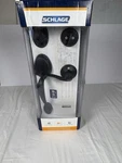Schlage Front Entry Handleset W Deadbolt Brushed Bronze Keyed One Sided. Fixed Price $99.00.