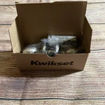 Kwikset Satin Nickel Hall/closet Door-knob Microban #92001-555 New. Fixed Price $15.83.