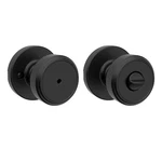 Kwikset Maven Matte Black Bed/bath Round Door Knob. Fixed Price $9.99.