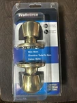Prosource Polished Brass Finish Bed/bath Privacy Locking Door Knob Nos. Fixed Price $9.95.