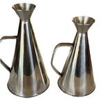 Haus Roland Stainless Steel Oil & Vinegar Cruet Set 2 Germany Inox 18/8 Aisi 304. Fixed Price $31.95.