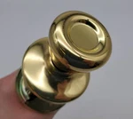 Kwikset Door Knob Bright Brass US3 Passage Latch Tylo 200T Bs Nos. Fixed Price $13.34.