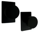 Emtek C5112ROUUS19 Flat Black-polished Passage Rosette Circular Entry Handle. Fixed Price $139.99.