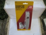 Ace 5414784, Pushbutton Keyed Latch, 1-3/4" Hole Spacing, Aluminum Free Shipping. Fixed Price $16.99.