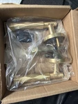 Emtek 5109US4 Passage Disk Rosette T-bar Stem Tribeca Handle. Fixed Price $80.00.