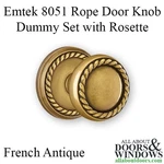 Emtek 8051 Rope Lever Dummy Set French Antique Brass. Fixed Price $119.00.