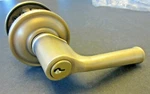 Baldwin EN.FED.L.TRR.049 .6L.DS.CKY.KD Satin Brass & Black. Fixed Price $109.99.