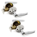 (2 Pack) Villar Home Designs Door Lever Lara Keyed. Fixed Price $43.99.