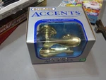 Schlage Accents Hall & Closet Handle - Bright Brass FA10V Chp 605. Fixed Price $28.00.