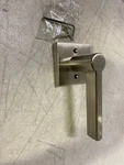 Miseno MLK5022SN Lorton Flat Bar Non-turning One-sided Door Lever Satin Nickel. Fixed Price $19.09.