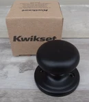 Kwikset Signature Series Hancock Matte Black Interior Dummy Door Knob 788H 514 V. Fixed Price $9.41.