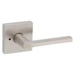 Kwikset Lisbon Interior Privacy Door Handle With Lock, Lever For Bathroom. Fixed Price $16.39.
