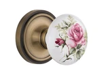 Nostalgic Warehouse Classic Rosette With Porcelain Door Knob, Single Dum.... Fixed Price $170.66.