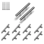 Figo Home Kitchen Cabinet Handles - 10 Pack Stainless Steel Cupboard .... Fixed Price $13.39.