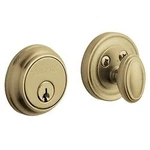 Baldwin 8031033 Traditional Single Cylinder Deadbolt For 1-5/8" Bore Hole,. Fixed Price $133.65.