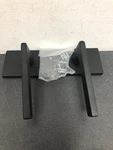 Emtek 5052HLOUS19RH Helios Right Dummy Lever Set With Modern Rectangular Rose. Fixed Price $125.99.