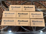 Lot Of Kwikset Dorian Satin Nickel Dummy Levers 488DNL15. Fixed Price $19.99.