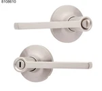 Interior Door Lever Knob Honeywell Locking Privacy Freehold Satin Nickel 8108610. Fixed Price $12.95.