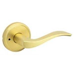Kwikset Sedona Transitional Satin Brass Privacy Lever Right Or Left Handed. Fixed Price $66.45.