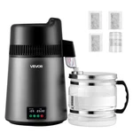 Vevor Water Distiller 1.6 Gal Home Countertop Purifier 900W Stainless Steel Body. Fixed Price $114.99.