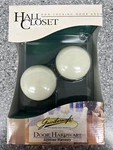 Rare Gainsborough Bisque Porcelain & Satin Steel Door Knob Hall Closet #97307. Fixed Price $109.98.