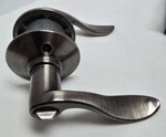 Schlage Accent Lever Keyed Entry Antique Pewter F51 620 Right Hand. Fixed Price $24.50.