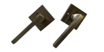 Baldwin PV.SQU.R.CSR.150 Privacy Square Reserve Door Lever - Satin Nickel. Fixed Price $123.98.