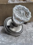 New!!nostalgic Warehouse Crystal Solid Brass Privacy Door Knob Set "ships Free". Fixed Price $95.00.