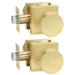 Goldenwarm Passage Door Knobs Gold, Zinc-alloy Heavy Duty Closet Knob,. Fixed Price $34.57.