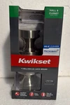Kwikset Pismo Round Satin Nickel Hall/closet Door Knob W/ Microban Tech. Fixed Price $15.99.