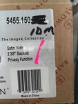 Door Knob--baldwin 5455-LDM Left Handed Non-turning One-sided Dummy Lever. Fixed Price $34.95.