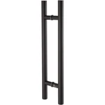 Togu 48IN Stainless Steel Push Door Handle Matte Black Barn Glass Pulls. Fixed Price $71.99.