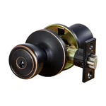 Design House Terrace Keyed Door Knob, Entry, Oil Rubbed Bronze. Fixed Price $25.99.