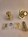 Schlage F40 Ply 605 Door Knob Hardware Camelot Brass. Fixed Price $34.99.