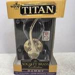 Titan Society Brass Collection 742 Pembroke Rh Right Hand Dummy Door Knob. Fixed Price $39.99.