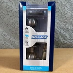 Schlage Bed Bath Door Knob Satin Nickel Siena F40VSIE619. Fixed Price $19.99.