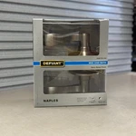 Defiant Naples Bed And Bath Lever For Door Satin Nickel Finish. Fixed Price $14.99.