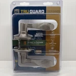 Tfh, Tru-guard, Satin Nickel, Naples Style, Reversible Lever Passage Lockset. Fixed Price $24.99.