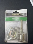 Defiant Rim Cylinder Lock Satin Nickel. Fixed Price $18.99.