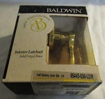 Nib Baldwin Brass Half Dummy Lever Set -lh 95445-030-LDM. Fixed Price $34.95.