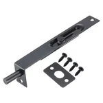 Flush Bolt 6 Inch Stainless Steel Door Concealed Slide Lock Latch Black. Fixed Price $15.30.