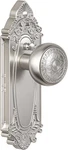 Vintage Brushed Nickel Privacy Door Knob For Bedroom & Bathroom Decor. Fixed Price $133.99.