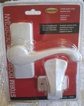 Genuine Larson Storm Door White Georgian Lever Handle Replacement CH3010301. Fixed Price $29.99.