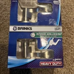 Brinks 2716-119 Wave Style Lever Knob For Hall & Closet Doors, Satin Nickel. Fixed Price $21.00.
